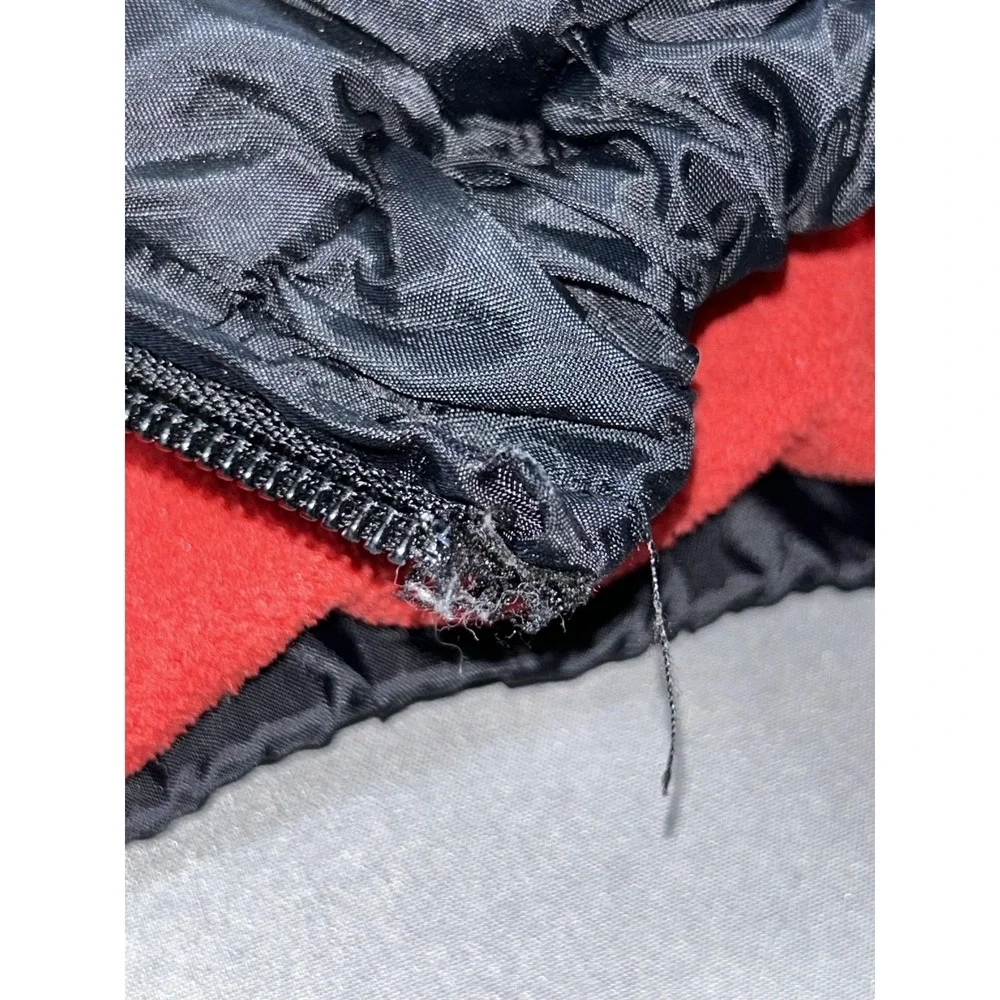 Jordan Puffer Jacket Kids 10-12 Black Hooded Fleece Lined Winter Warm Coat